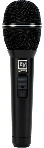 Microfono Electro Voice Nd76s Dinamico Cardioide Voz Switch Color Negro