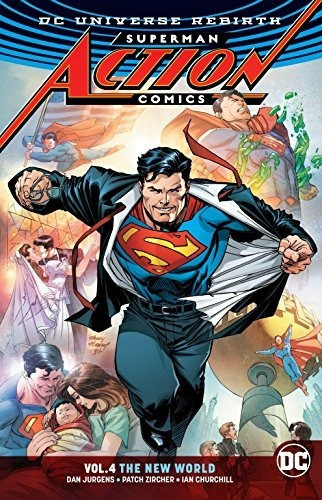 Book : Superman Action Comics Vol. 4 The New World (rebirth