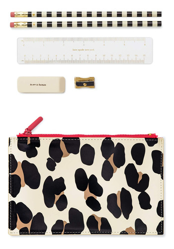 Kate Spade New York Estuche Para Lapiz Que Incluye 2 Escolar