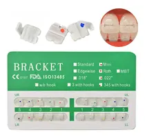 Comprar Brackets Cerámico Roth Ortodoncia Dental 