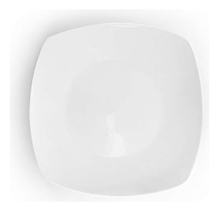 Vajilla De Porcelana Blanca Elama, 18 Piezas, Newman
