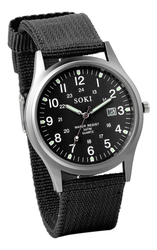 Avaner Reloj De Pulsera Militar Para Hombre, Correa De Nailo