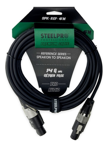 Cable Audio Conector Speakon Reforzado 6m Steelpro