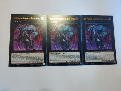 Yugioh 3x  The Phantom Knights Of Break Sword - Ultra En