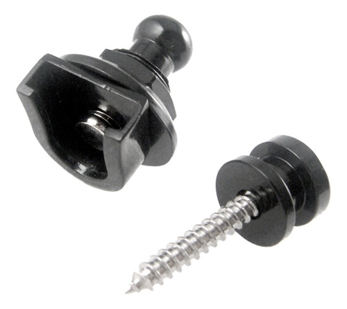 Hebilla Botón Straplock Correa Cerradura Guitarra 12pcs