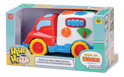Brinquedo Caminhão Educativo Turma Da Mônica - Samba Toys