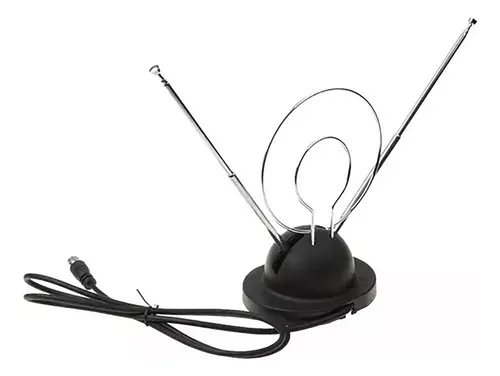 Antena Interior Para Tv Aire Vhf Uhf Televisor Canales De Aire - Ts Home