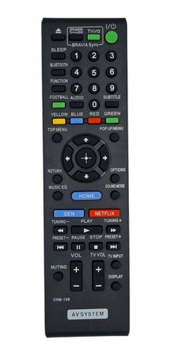 Imagen 1 de 2 de Control Remoto Para Home Blu-ray Sony