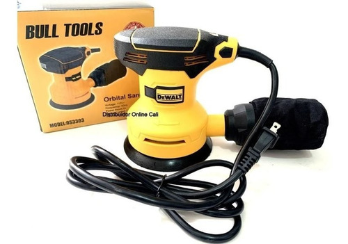 Lijadora Orbital Dewalt De Madera 125mm Interrupto Sellado