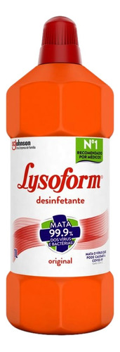 Lysoform De 1 Litro Kit Com 05 Unidades