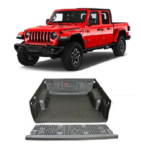 Protector De Cajón Ruggedliner Jeep Jt Gladiator 4 Puertas 