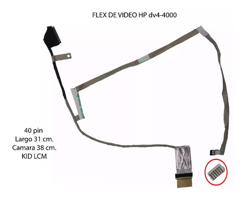 Flex De Video Hp Dv4-4000 6017b0305501