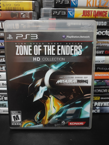 Jogo Zone Of Enders Hd Collection De Ps3 (Usado)