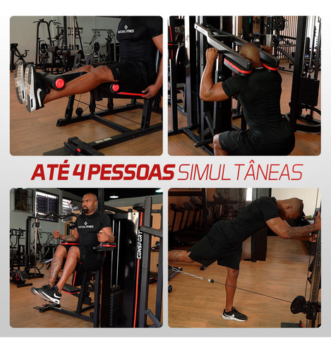 Multi Estação De Musculação 160kg Academia Profissional Treino