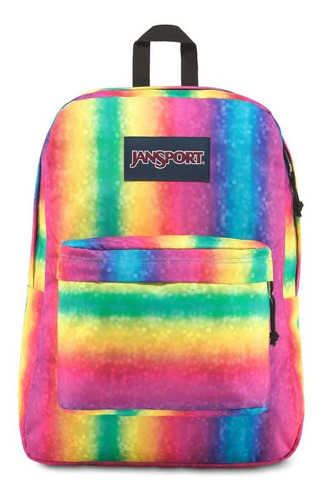Mochila Jansport Superbreak Rainbow Sparkle