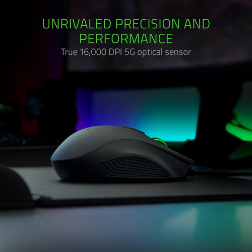 Razer Naga Trinity De Raton Gamer, 3 En 1, Óptico, 16000 Dpi