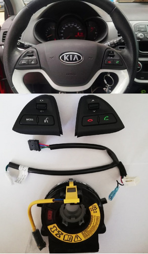 Kia Picanto Ion Mandos Timón Radio Originales Kia 2012-2015