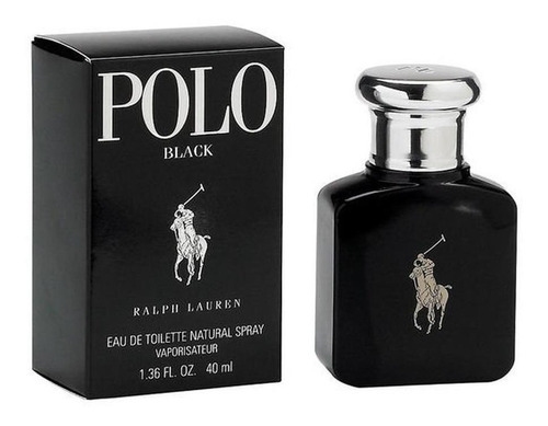 Ralph Lauren Polo Black EDT 40 ml para hombre