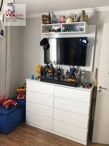 Apartamento Com 2 Dormitórios À Venda, 45 M² Por R$ 230.000,00 - Parque São Vicente - Mauá/sp - Ap3060