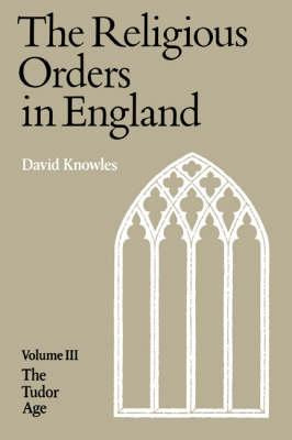 Libro The Religious Orders In England - Dom David Knowles