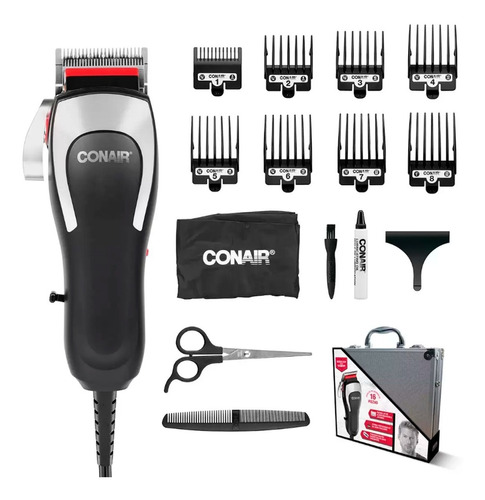 Maquina Cortar Pelo Conair Kit De Corte De Cabello De 20 Pie Color Negro 110V/220V