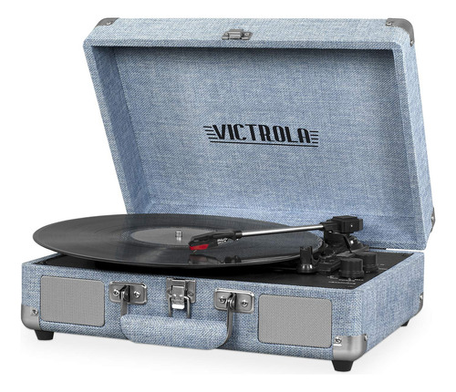 Victrola Tocadiscos Portátil Bluetooth De 3 Velocidades