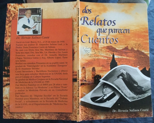 Dos Relatos Que Parecen Cuentos. Hernán Salinas Firmado