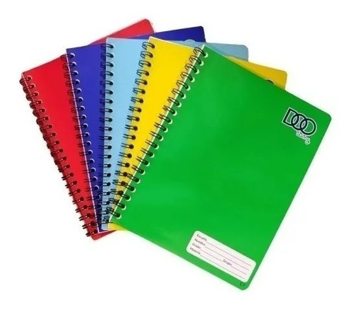 Libreta Profesional 100 Hojas Cuaderno Doble Espiral 36 Pzas