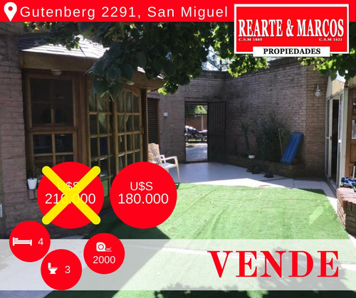 Casa En Venta En San Miguel.