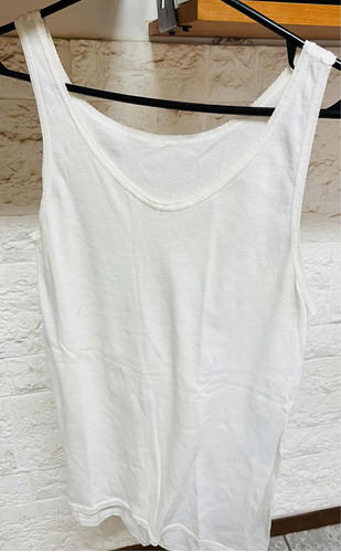 Musculosa Blanca Talle S