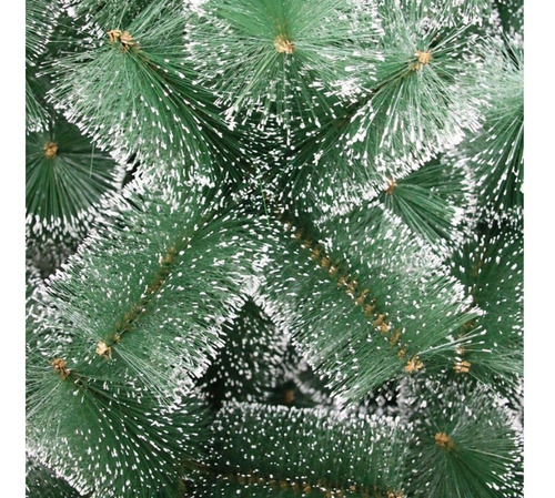 Árvore De Natal Pinheiro C/ Neve Luxo 1,8m 420 Galhos