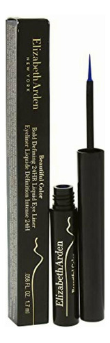 Elizabeth Arden Liquid Asset Eyeliner, Electric Blue 0.058oz