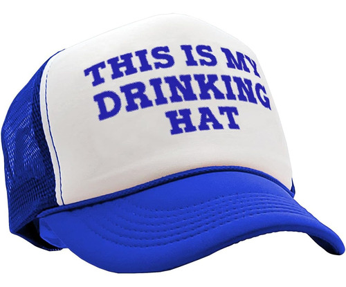 This Is My Drinking Hat Cerveza Fiesta Borracha Gorra Color