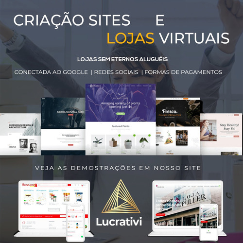 Criação De Site Profissional E Responsivo Para Seu Negócio