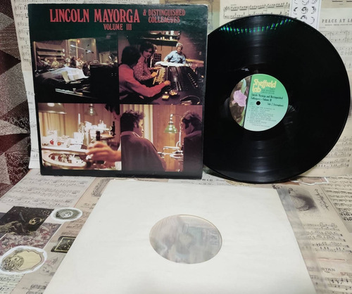 Lp Lincoln Mayorga And Distinguished Colleagues Vol.3 Vinilo