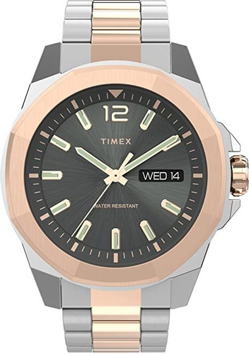 Timex Essex Avenue Day-date 1.732 In Tw2v43100vq Reloj De