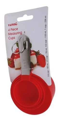 Tazas Medidoras Set De 4 Piezas