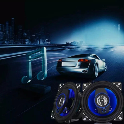 Par De Altavoces Coaxiales De Doble Banda Para Coche De 4 Pu