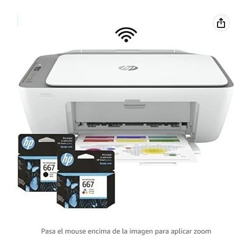 Multifuncional Hpsmart Wifi Ink Advantage 2775 Aio - 7fr21a