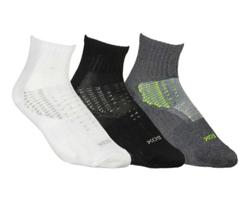 Medias Tripack Sox De108c Soquetes Deportivos 3 Pares