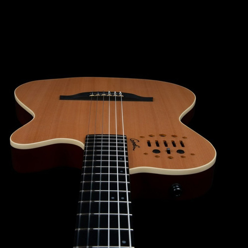 Godin Acs Slim Cedar Natural Sg Con Soft Case