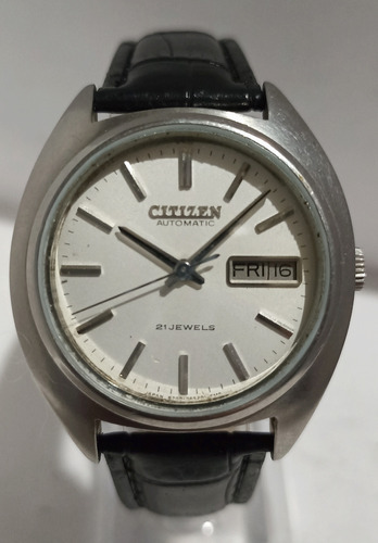 Impecable Reloj Japonés Citizen Automático Day-date No Casio