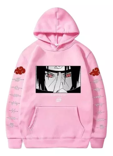 Suéteres Cosplay Naruto Uchiha Símbolos Akatsuki Manga Anime
