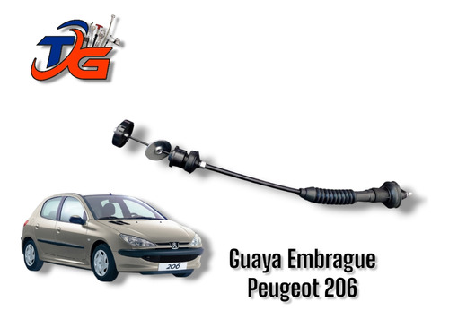 Guaya Embrague Peugeot 206