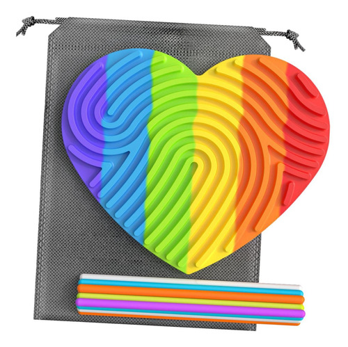 Tablero De Actividades Sensoriales, Tablero De Corazón