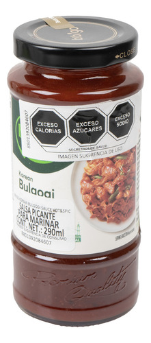 Salsa Coreana Para Bulgogi Picante, Bibigo 290g