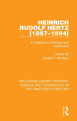 Libro Heinrich Rudolf Hertz (1857-1894): A Collection Of ...