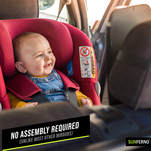 Sunferno - Espejo De Coche Para Bebé Para Niño Espejo De A