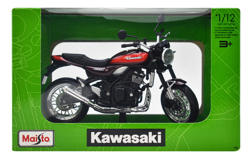 Kawasaki Z900rs Motocicleta A Escala 1/12 Maisto 