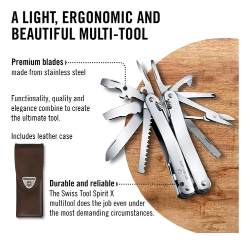 Multiherramienta Victorinox Swiss Tool Spirit X De 24 Funcio